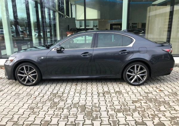 Lexus GS cena 87900 przebieg: 282398, rok produkcji 2016 z Brzostek małe 466